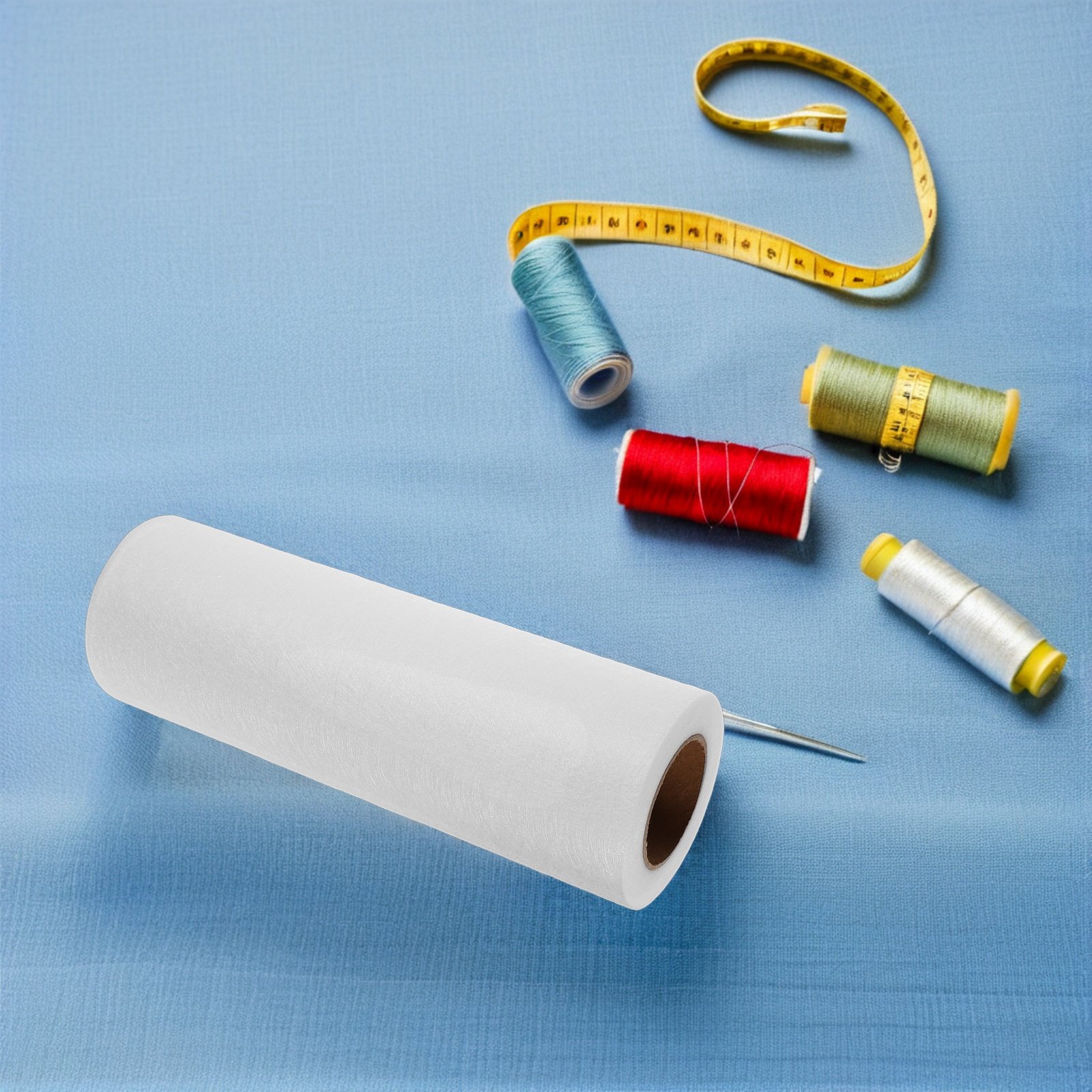 Hem Tape Fusible - 1ロール両面接着性接着テープ、非織布熱活性接着ウェブ、縫製、裾上げ、補修、衣料品製作に使用