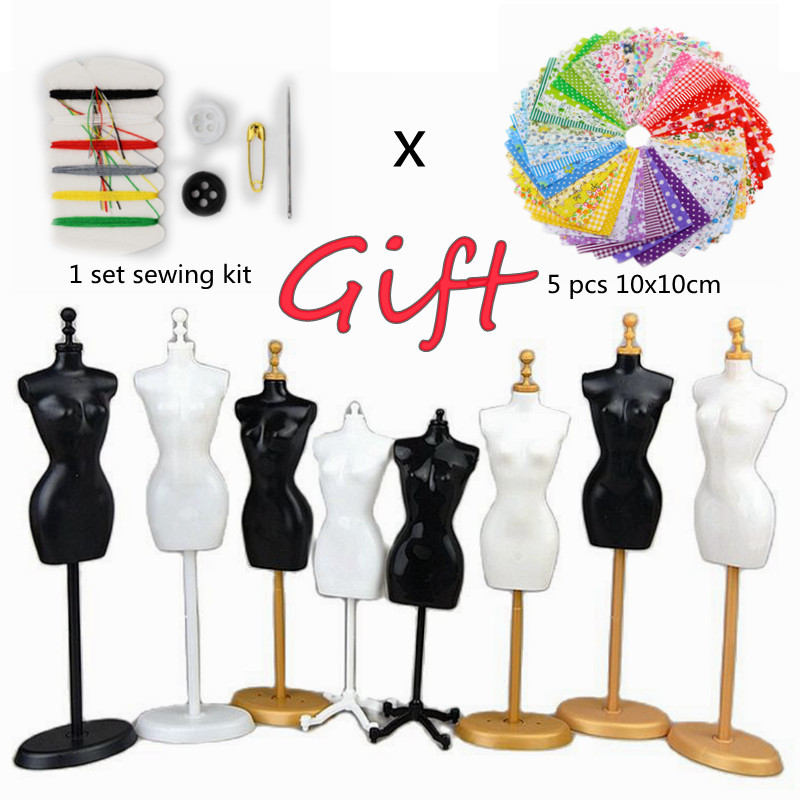 Dress Form Mannequin - 中空マネキンモデルハンガースタンド,女の子のためのファンタジー人形の服のディスプレイ,机の装飾,1/6人形のアクセサリー