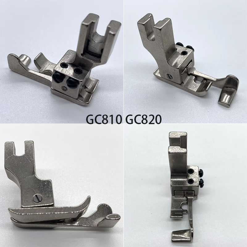 Textile Sewing Machines - 810麦わら帽子押さえ金具、GC810 GC820ハイヘッドミシン用エッジ折りたたみ押さえ金具、革/麦わら帽子縫い付け金具