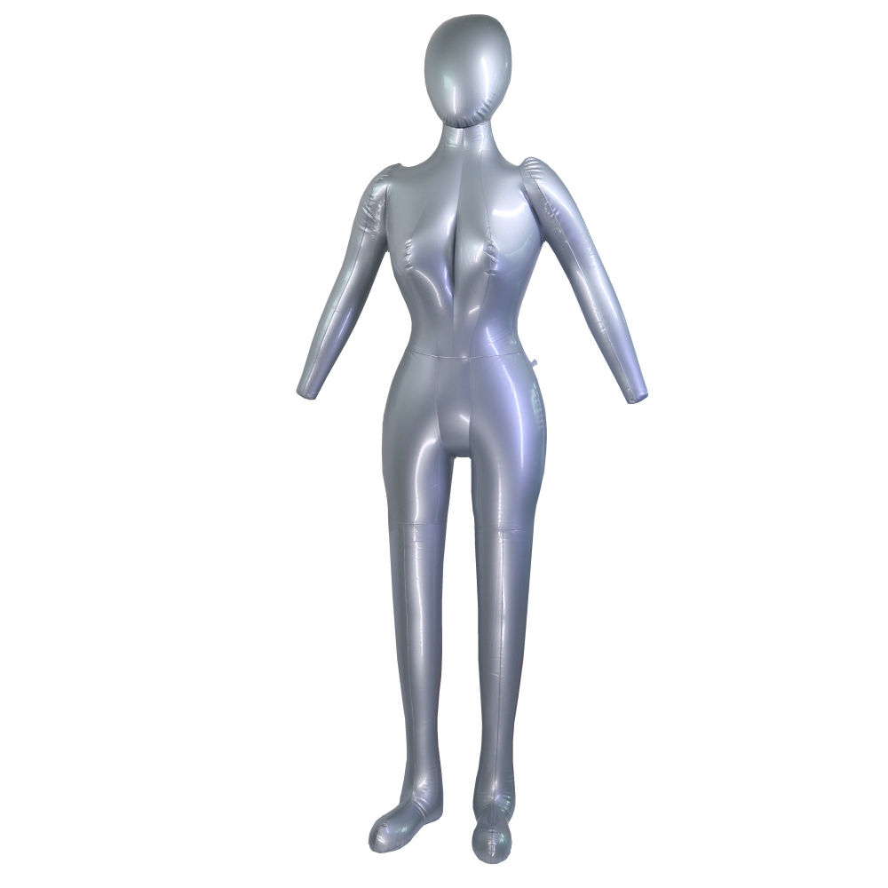 膨張式全身女性モデル、腕付きレディースマネキン、ウィンドウデ - Dress Form Mannequin のレビューと価格