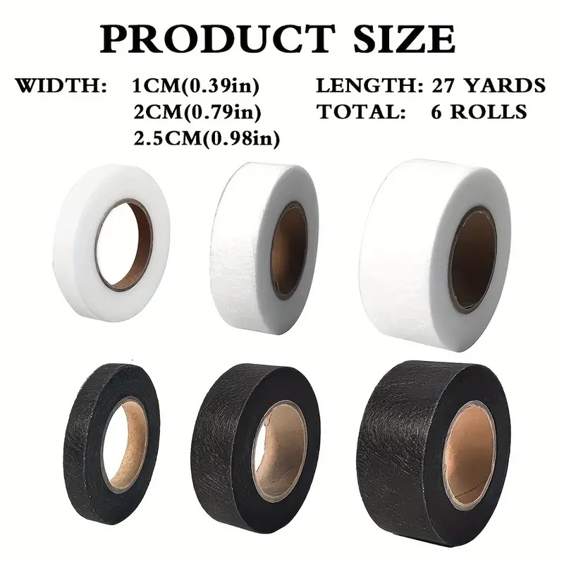 縫製用の両面粘着テープ,アイロン,衣服,ドレス,カーテン,D - Hem Tape Fusible のレビューと価格