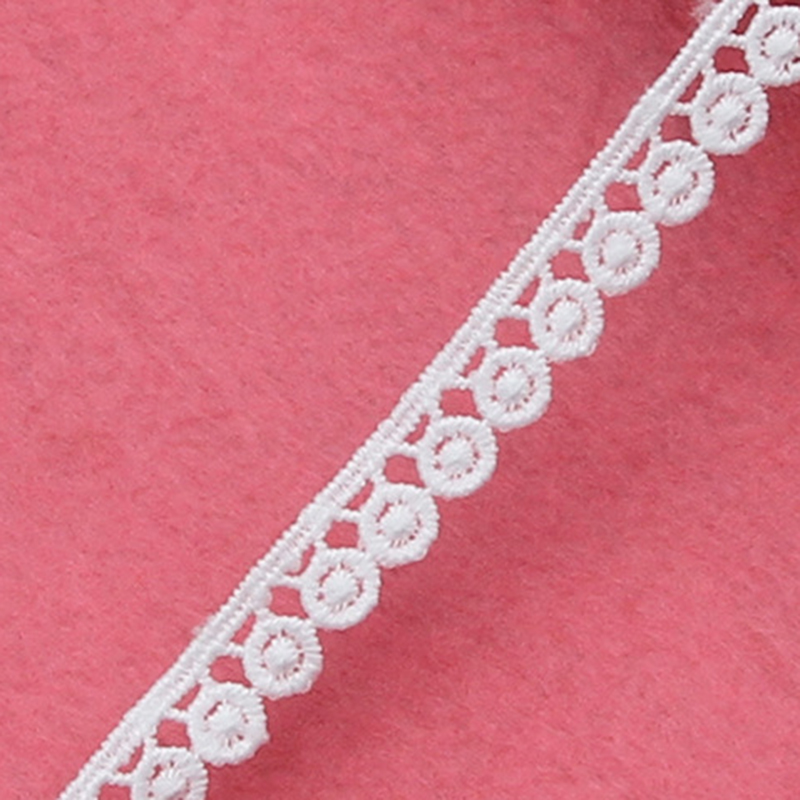 50ヤード ホワイトレースリボン生地トリム 衣類用アイレット - Sewing Eyelet Fabric のレビューと価格