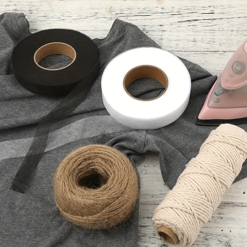 縫製用の両面粘着テープ,アイロン,衣服,ドレス,カーテン,D - Hem Tape Fusible のレビューと価格