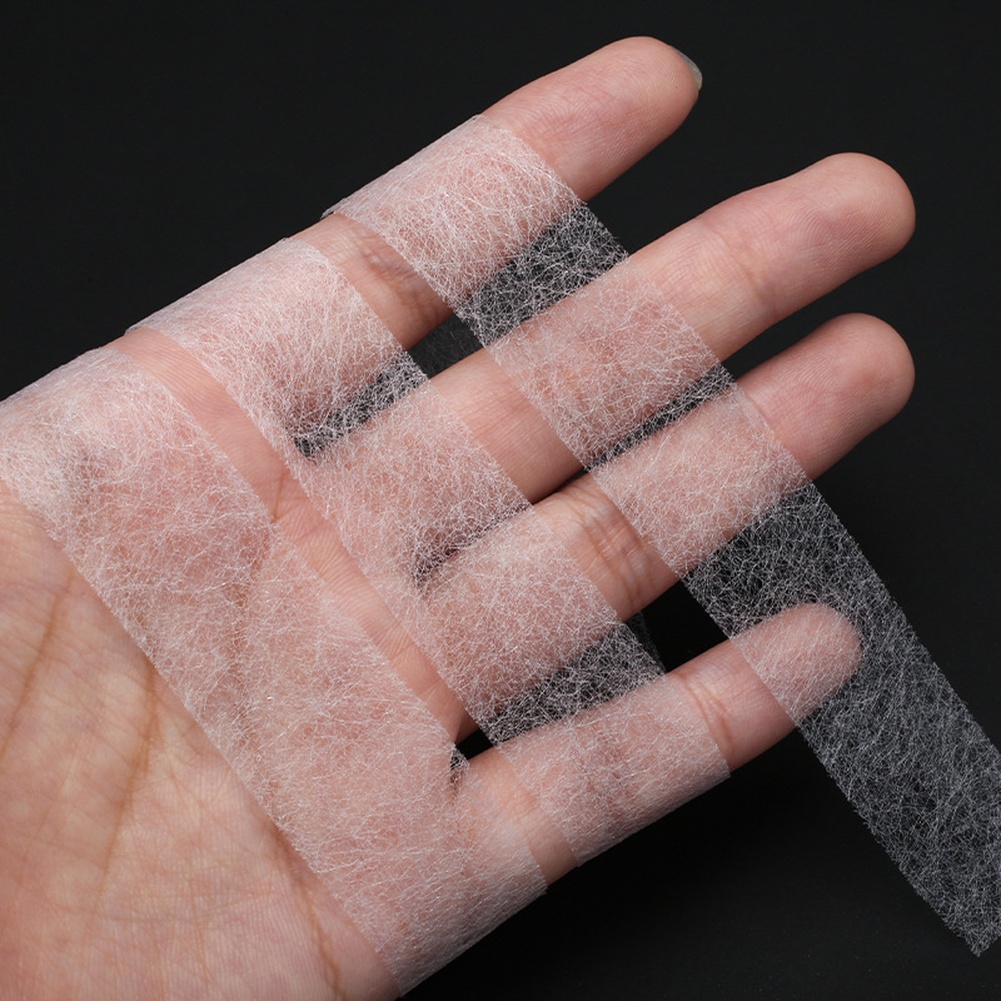 白いPAホットメルト両面接着芯地テープ、衣類の裾上げ、パンツ - Hem Tape Fusible のレビューと価格