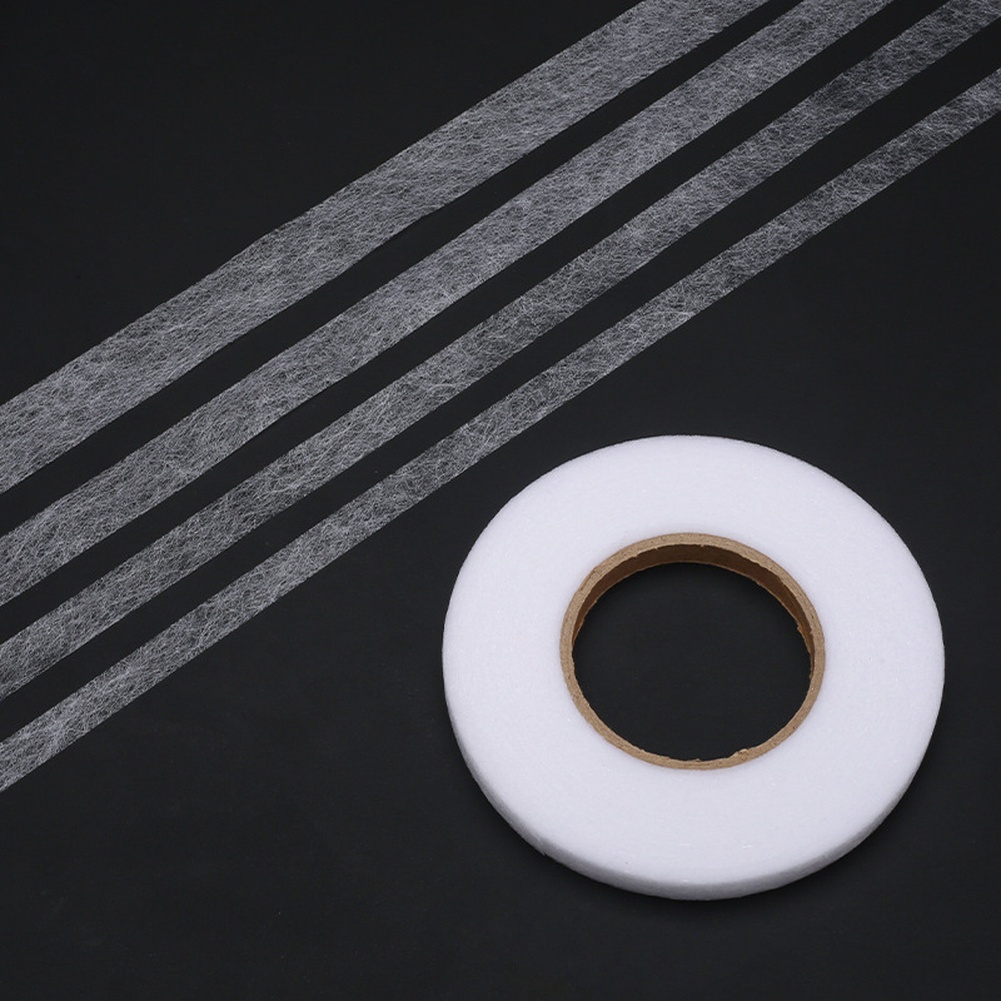 白いPAホットメルト両面接着芯地テープ、衣類の裾上げ、パンツ - Hem Tape Fusible のレビューと価格