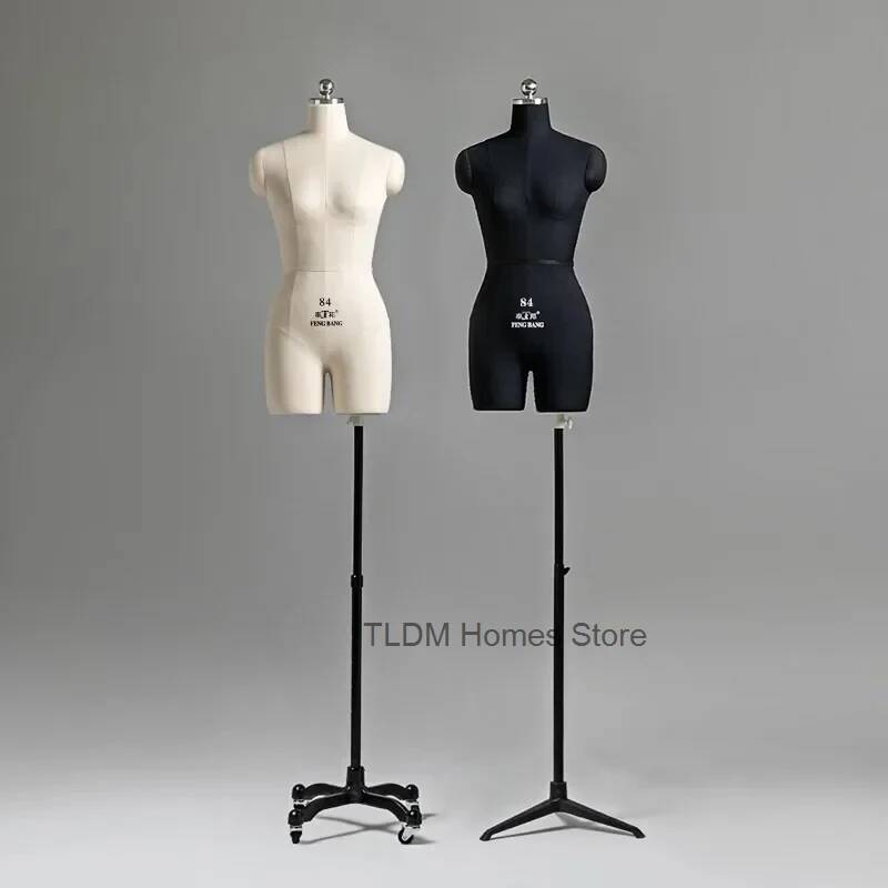 PUフォームボディ女性マネキンセットアップ綿生地縫製マネキン - Dress Form Mannequin のレビューと価格