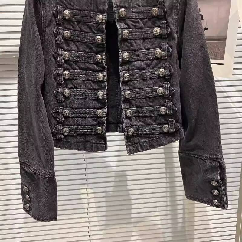 2026年秋新作 メタルバックルデザイン ショルダーストラッ - Sewing Jackets のレビューと価格