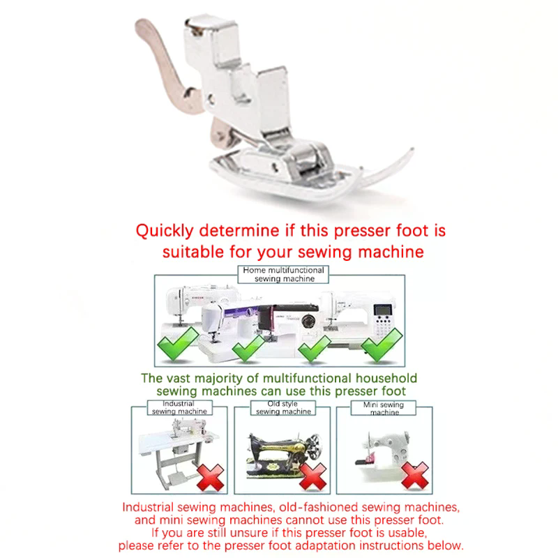 2個入りステッチフットホルダー、ユニバーサルプレッサーフット - Textile Sewing Machines のレビューと価格