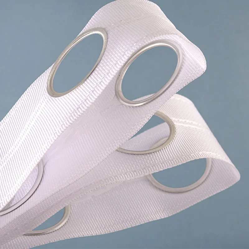 10m 15m アイレットパンチテープ 白いカーテンヘッドテ - Sewing Eyelet Fabric のレビューと価格
