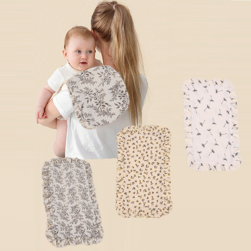 3枚セット 無地とプリントカラー モスリンコットンガーゼ シ - Shoulder Pad Set In のレビューと価格