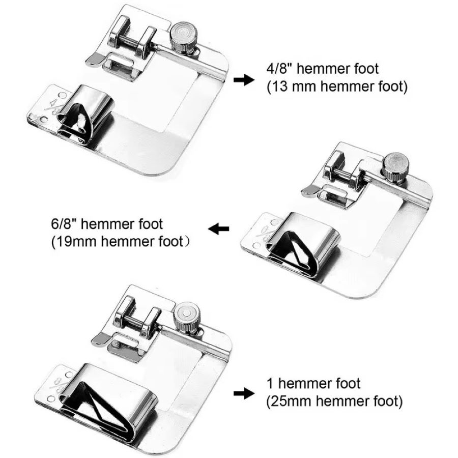 1個-3個入り 13/19/25mm 国内製ミシン用押さえ金 - Textile Sewing Machines のレビューと価格