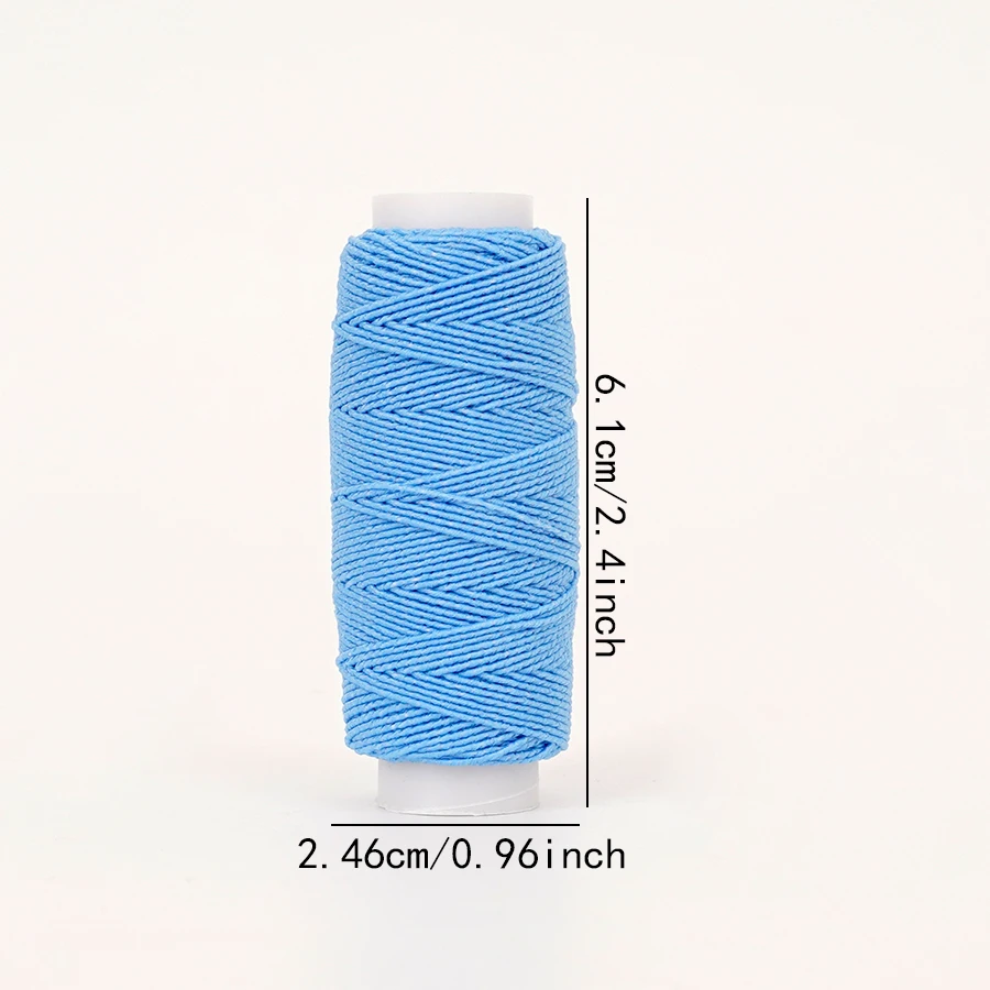 18色 0.6mm 極細弾性糸 高伸縮 20m ミシンボビン - Sewing Machine Yarn のレビューと価格