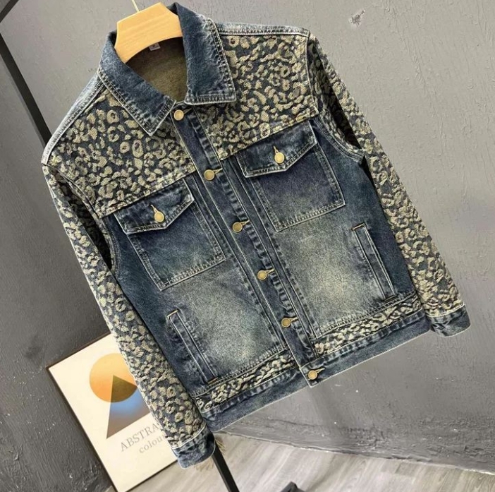 新しいメンズトレンディクールデニムジャケット韓国スタイルデザ - Sewing Jackets のレビューと価格