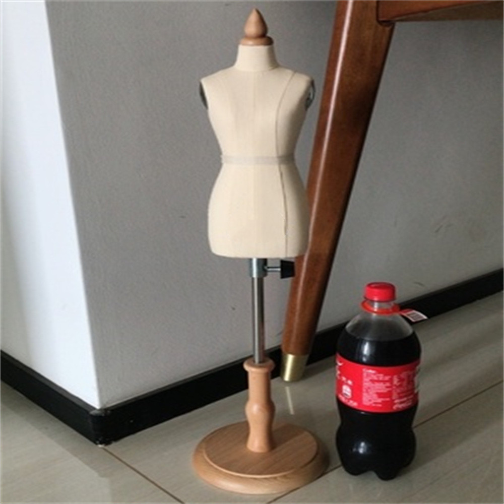 胴体木製縫製服ダミーテーラーマネキンボディ女性、1/2マネキ - Dress Form Mannequin のレビューと価格