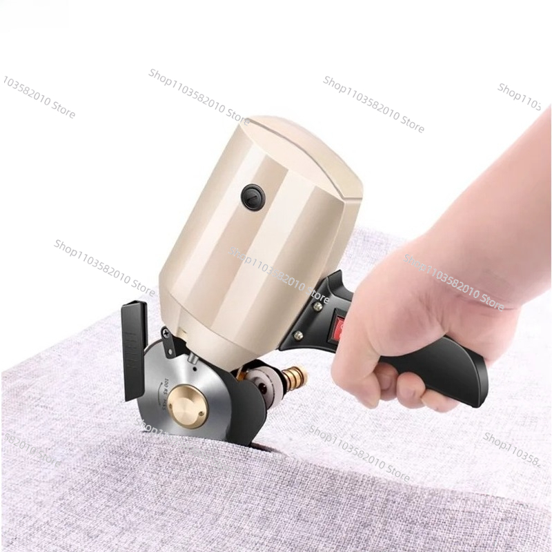 4インチ電動回転式生地カッター250W、多層布切断機（仕立て - Rotary Cutter Fabric のレビューと価格