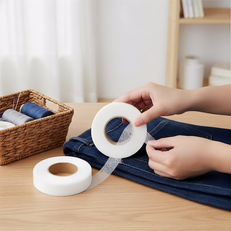 縫い付け不要の裾テープ - パンツ、ジーンズ、スカート用の両 - Hem Tape Fusible のレビューと価格