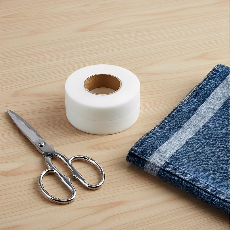 縫い付け不要の裾テープ - パンツ、ジーンズ、スカート用の両 - Hem Tape Fusible のレビューと価格