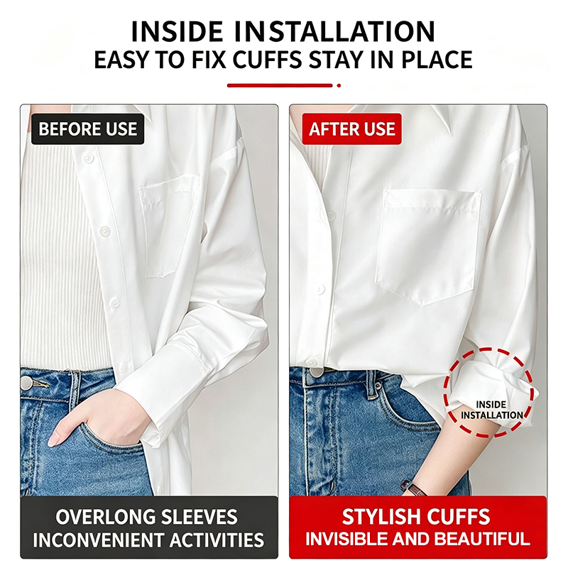 2/4個の調節可能なレーススリーブホルダー、縫い付け不要の伸 - Sewing Roll のレビューと価格