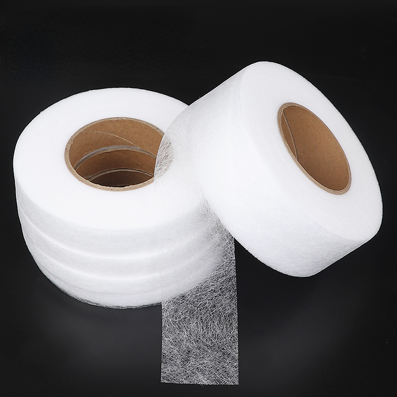 縫製用粘着テープ,両面,64メートル,衣服の縫製用,裾装飾 - Hem Tape Fusible のレビューと価格