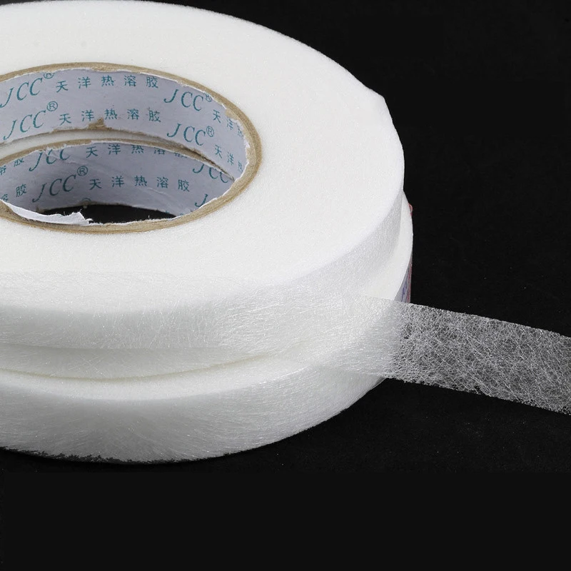 縫製用粘着テープ,両面,64メートル,衣服の縫製用,裾装飾 - Hem Tape Fusible のレビューと価格