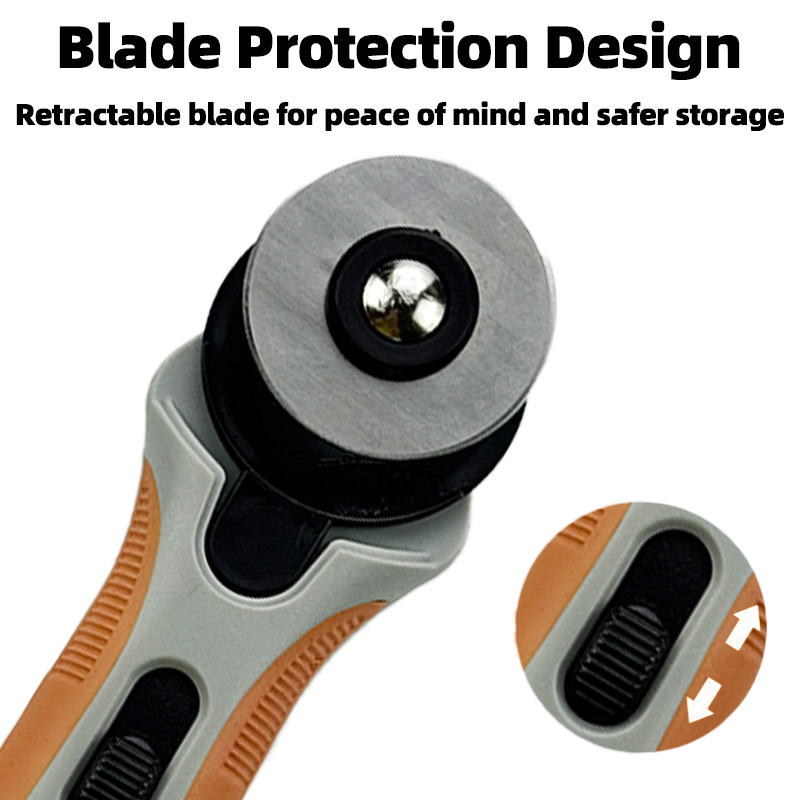 45mmロータリーカッター、布地切断ローラーナイフ、滑り止め - Rotary Cutter Fabric のレビューと価格