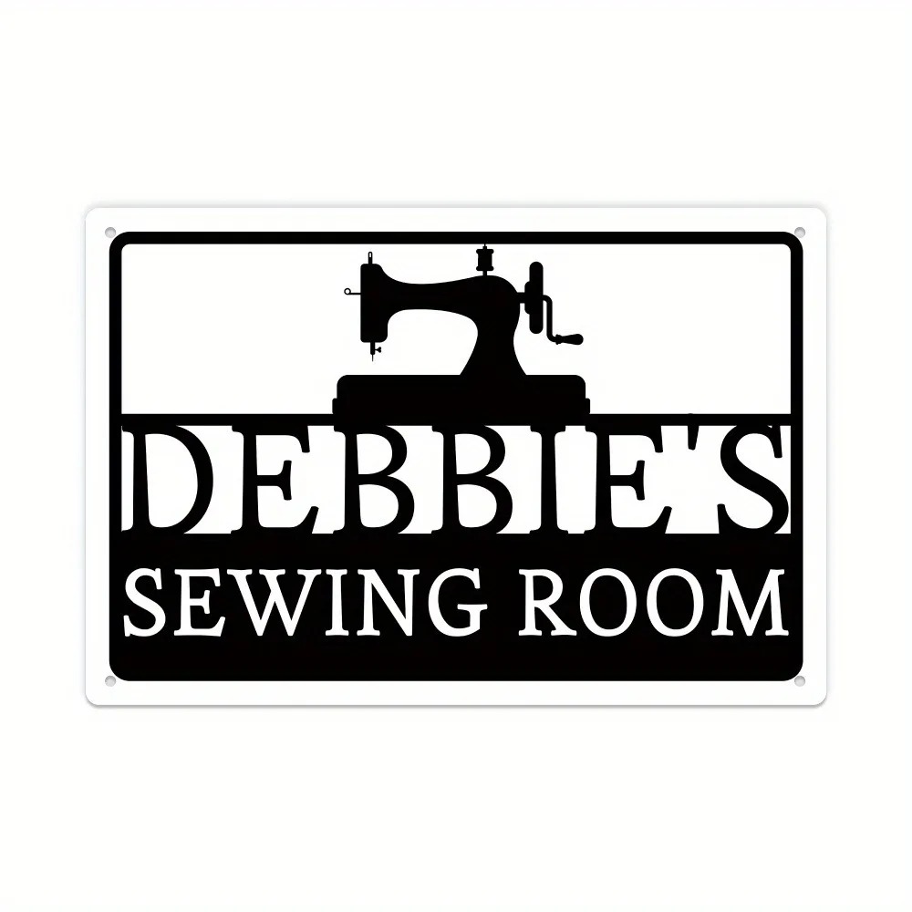 [2Dフラット] カスタム縫製室用メタルサイン 12x8イン - Sewing Custom のレビューと価格