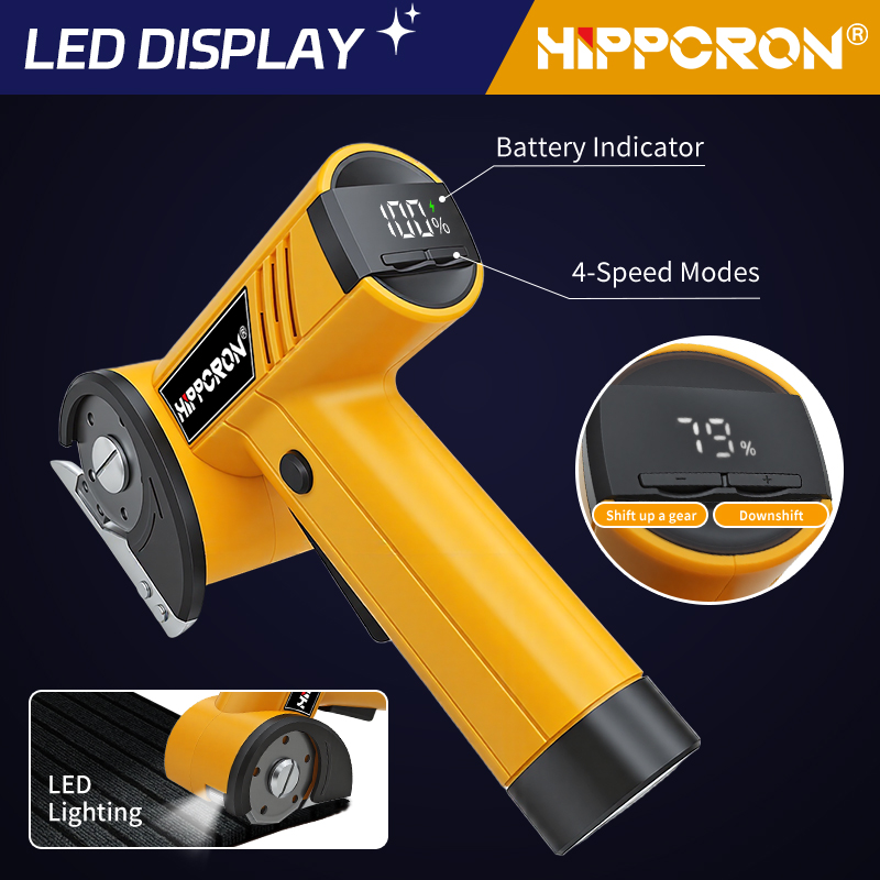 Hippcron 4.2v コードレス電動はさみ 450rp - Rotary Cutter Fabric のレビューと価格