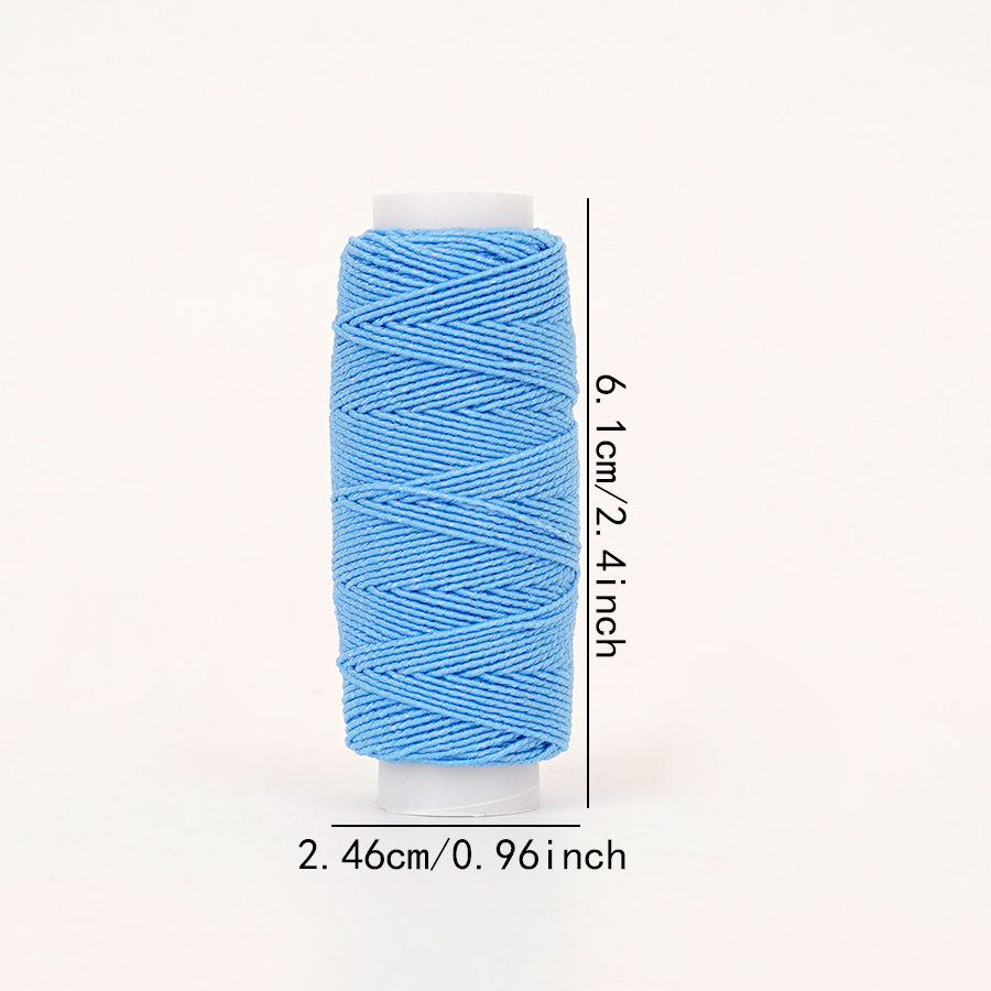 18色0.6mm極細弾性糸、20m高伸縮ミシンボビン糸、DI - Sewing Machine Yarn のレビューと価格