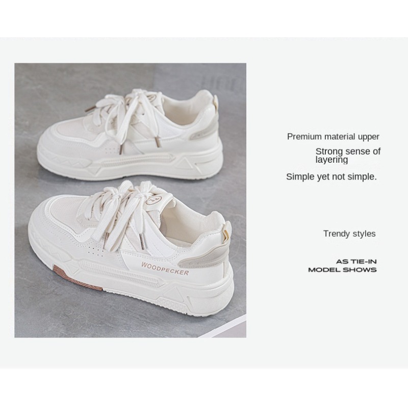 OIQERE レディース 2025 ホワイト カジュアルスニ - Sewing Nylon のレビューと価格