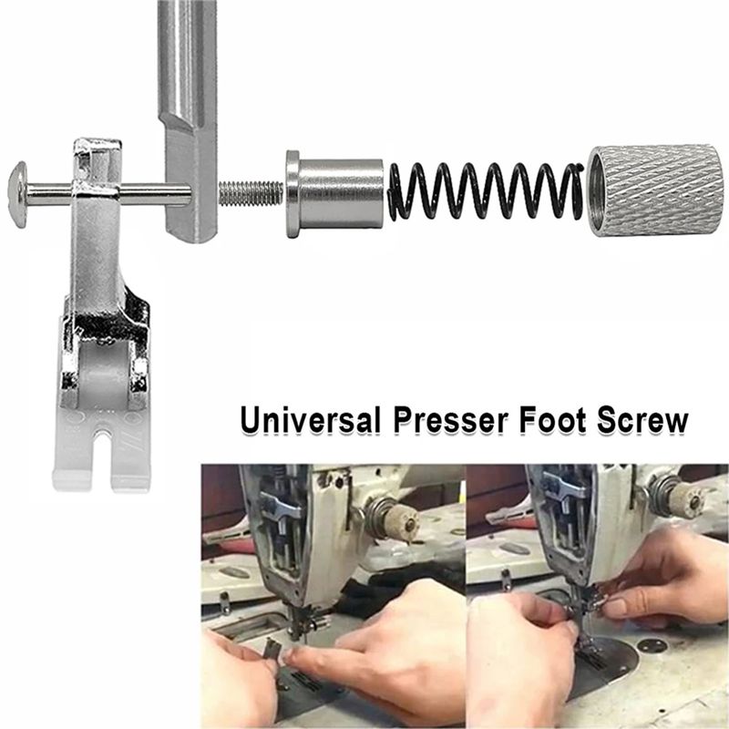 A84E-31 PCSプレッサーフットセット2交換用ネジ補助 - Textile Sewing Machines のレビューと価格