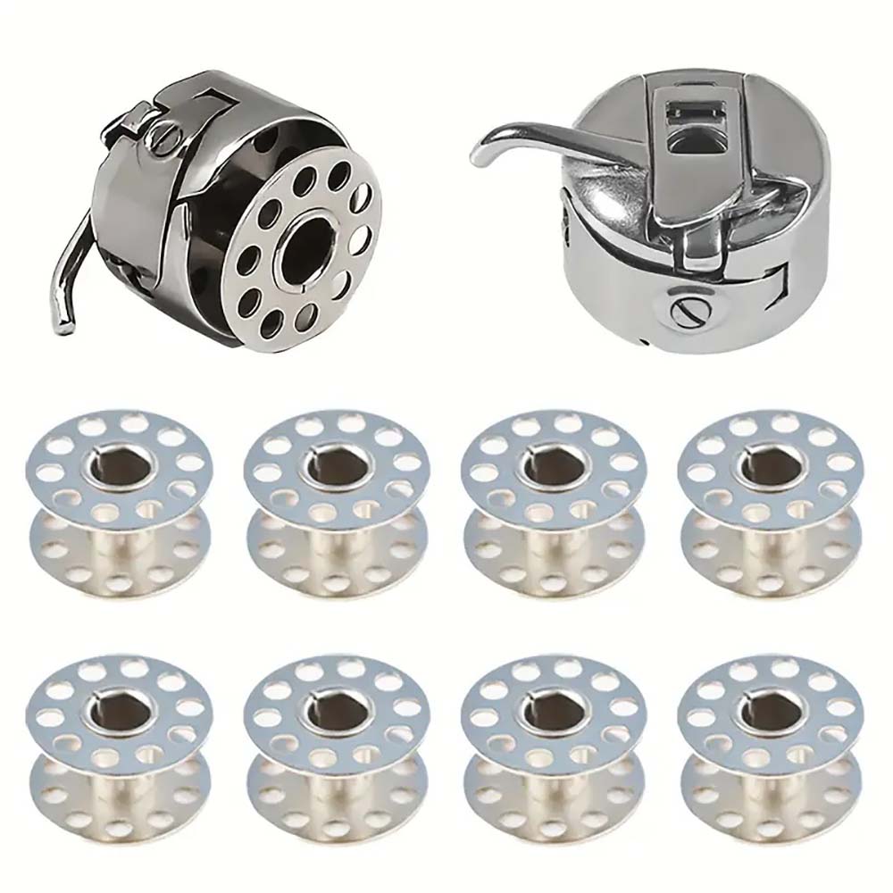 ブラザーシンガー家庭用ミシン用ボビンケースと金属ボビン 縫製 - Sewing Machine Yarn のレビューと価格